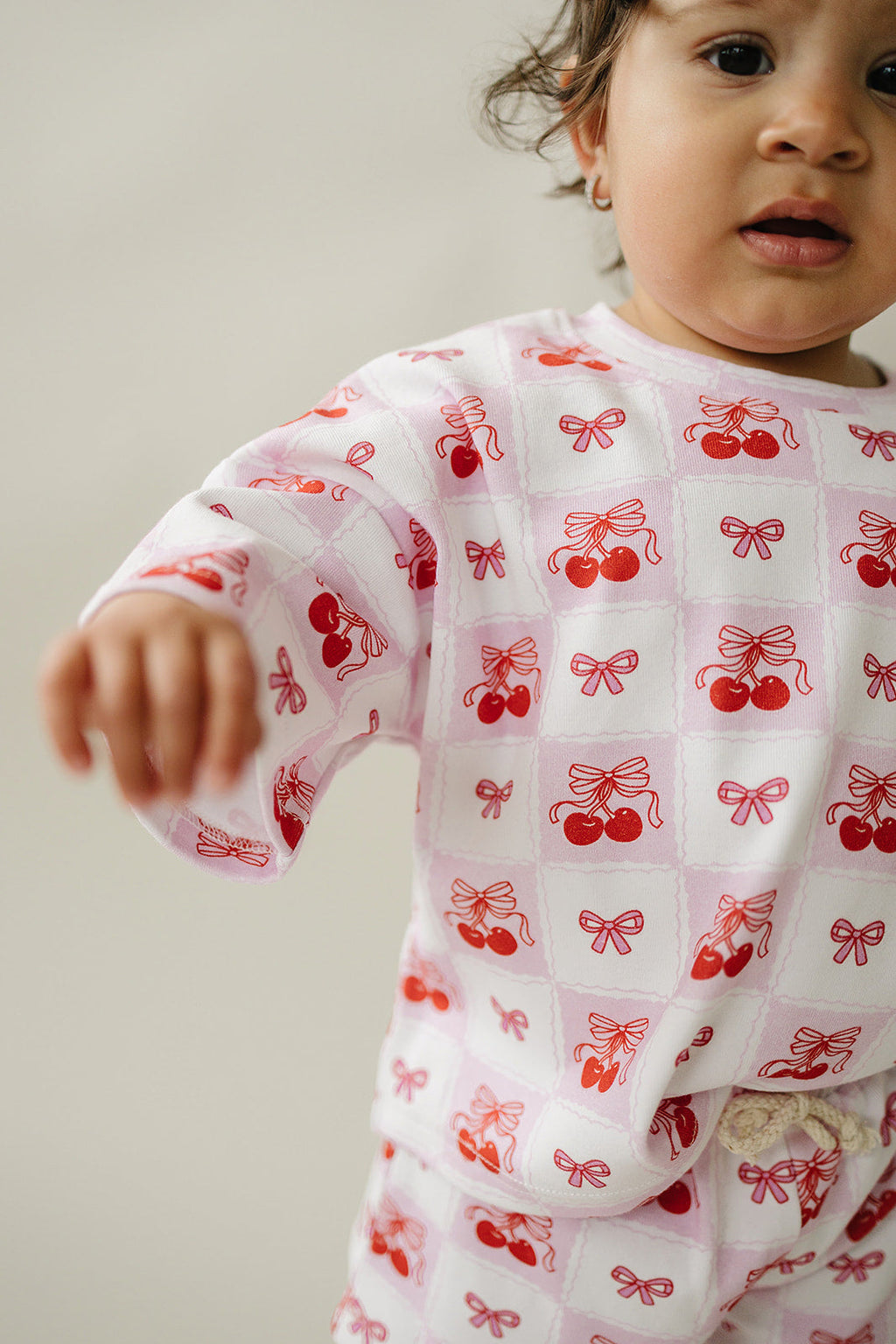 Shorts Set | Checkered Cherry