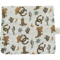 Outlaw Cowboy Muslin Burp Cloth